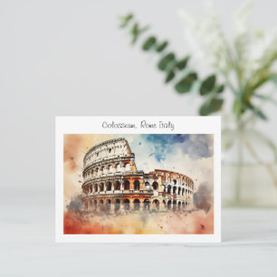 Postal Colosseo - Roma Italia