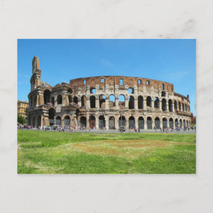 Postal Colosseo romano