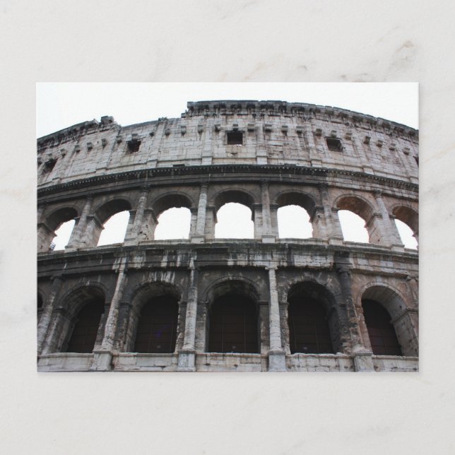 Postal Colosseo romano (Anverso)