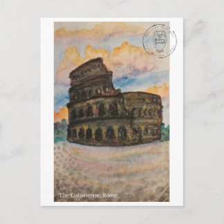 Postal Colosseum Postcard