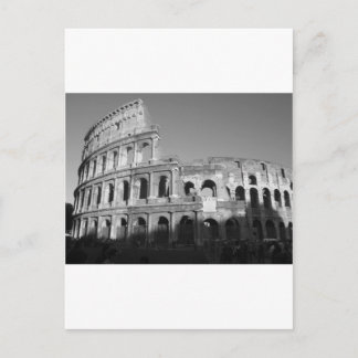 Postal Colossio blanco y negro