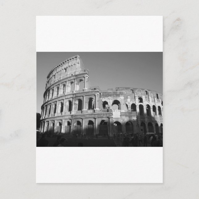 Postal Colossio blanco y negro (Anverso)