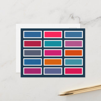 Postal Colour Bricks (bold)