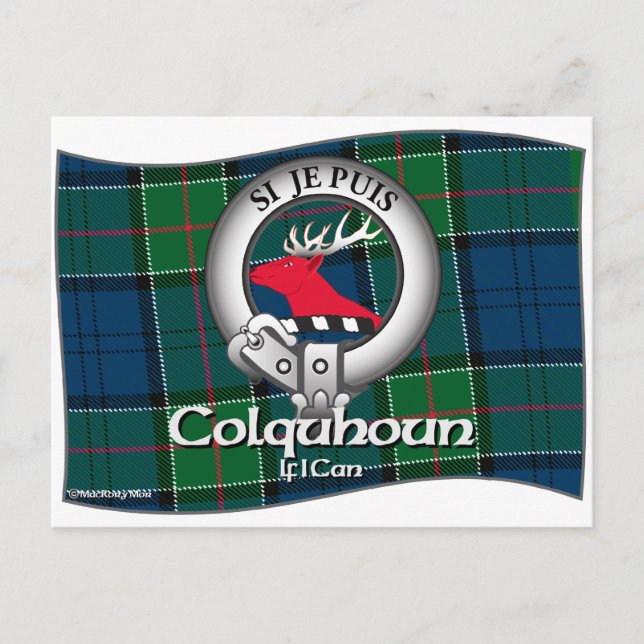 Postal Colquhoun Clan (Anverso)
