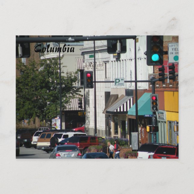 Postal Columbia (Anverso)