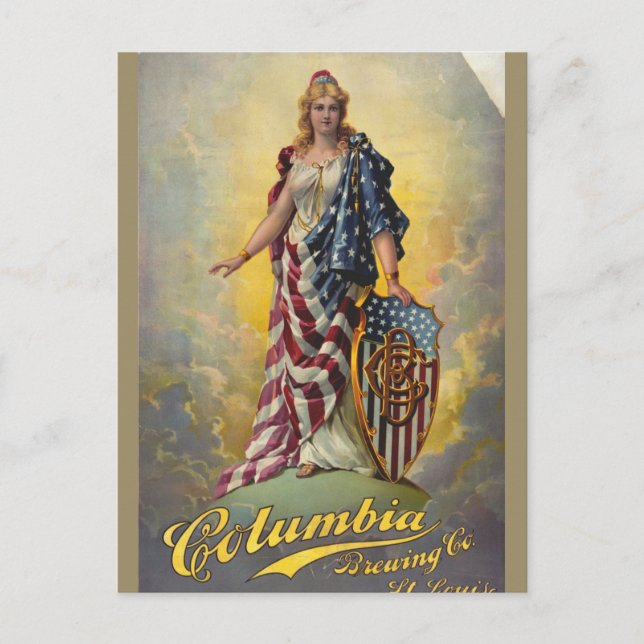 Postal Columbia Brewing Co. Poster (Anverso)