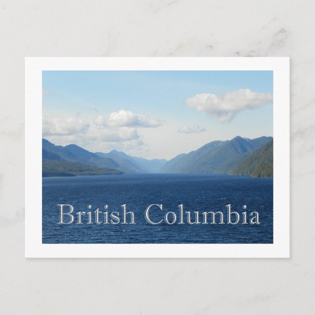 Postal Columbia Británica (Anverso)