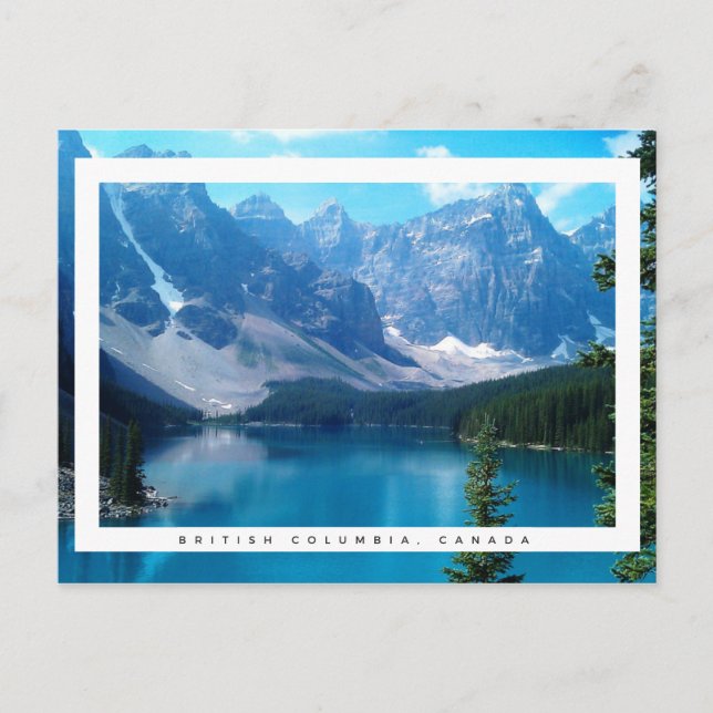 Postal Columbia Británica (Anverso)