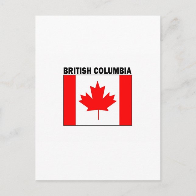 Postal Columbia Británica (Anverso)