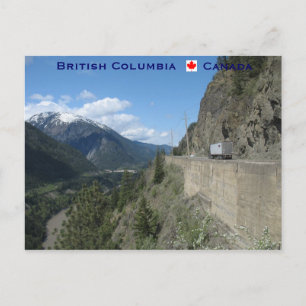 Postal Columbia Británica Canadá