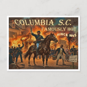 Postal Columbia Carolina del Sur, Famosamente Caliente