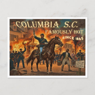 Postal Columbia Carolina del Sur, Famosamente Caliente