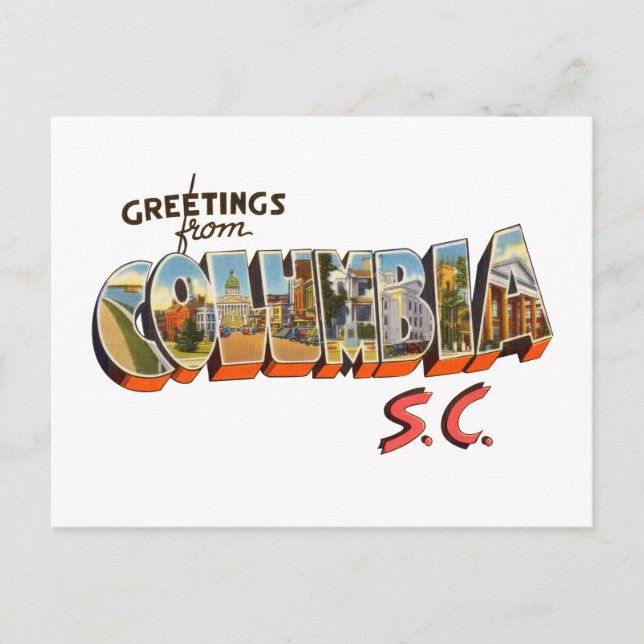 Postal Columbia SC (Anverso)