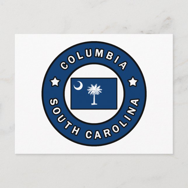 Postal Columbia South Carolina (Anverso)