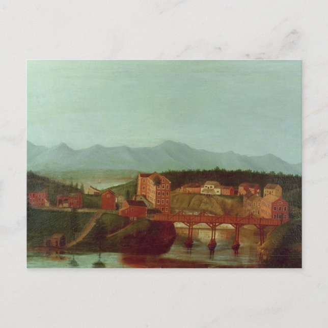 Postal Columbiaville y Stockport Creek, cerca de New (Anverso)