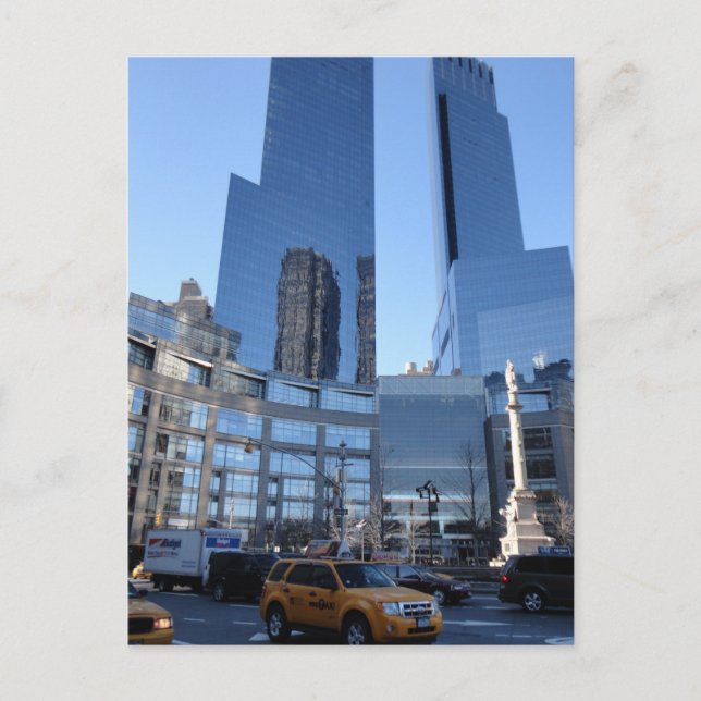 Postal Columbus Circle Architecture New York City NYC (Anverso)