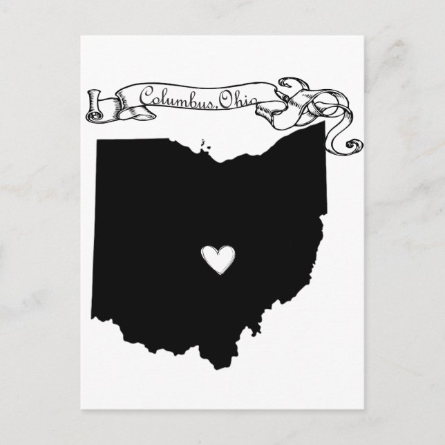 Postal Columbus Ohio (Anverso)