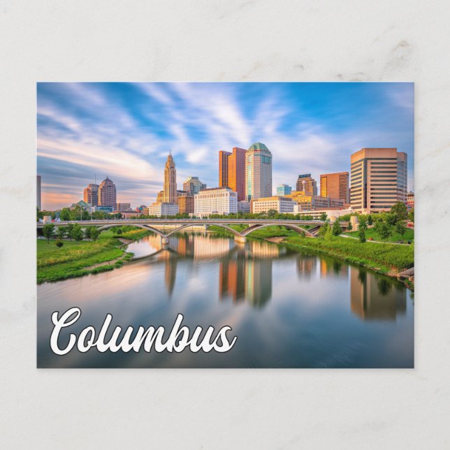 Postal Columbus, Ohio, Estados Unidos (Anverso)