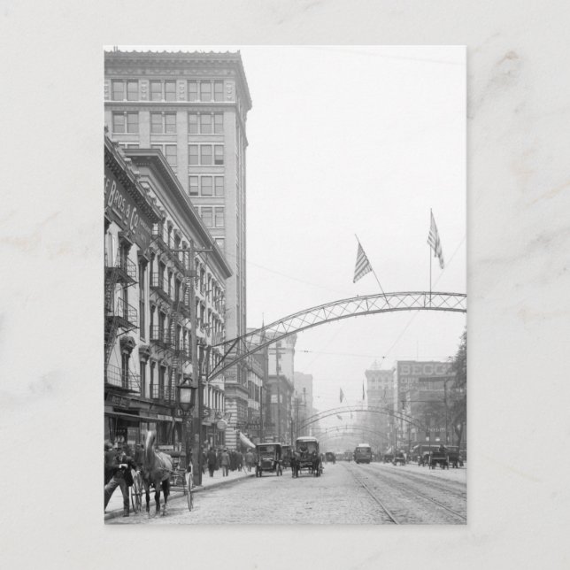 Postal Columbus, Ohio - High Street 1910 (Anverso)