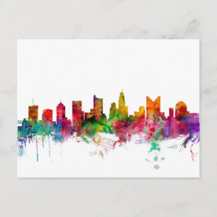 Postal Columbus Ohio Skyline