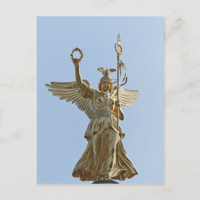 Postal Columna de la victoria de Berlín (Anverso)