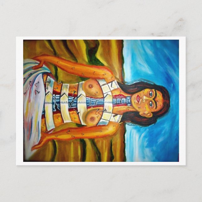 Postal Columna Rota (Anverso)