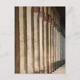 Postal Columnas de construcción, La Habana, Cuba