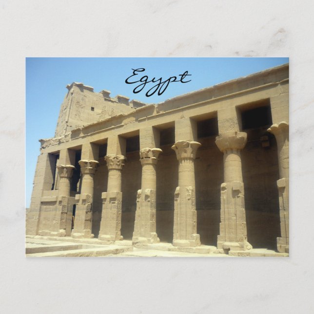 Postal columnas de filae (Anverso)