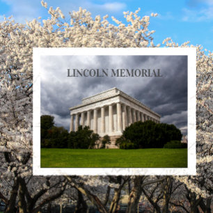 Postal Columnas del Monumento a Lincoln, National Mall, M