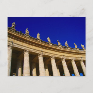 Postal columnas vaticanas