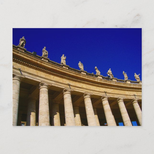 Postal columnas vaticanas (Anverso)