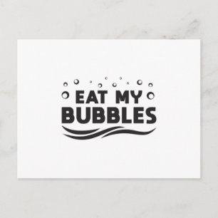 Postal Coma Mis Burbujas Natación Piscina Agua Piscina