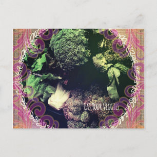 Postal Coma tus verduras