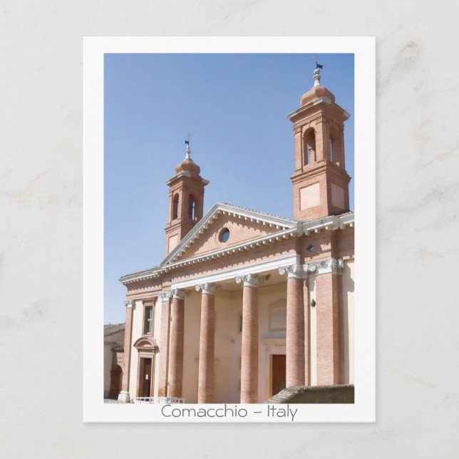 Postal Comacchio (Anverso)