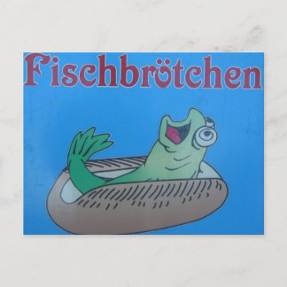 Postal ¡Coman Más Pescados!