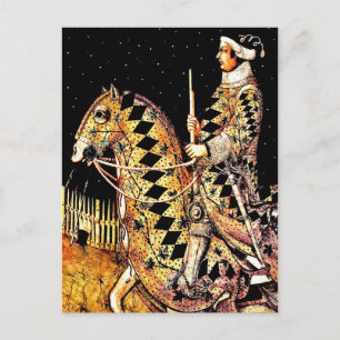 Postal "Comandante A Caballo"