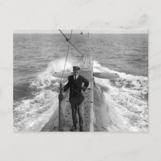 Postal Comandante E C Boyle VC (Anverso)