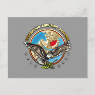 Postal Comando Central de Estados Unidos - OEF-A