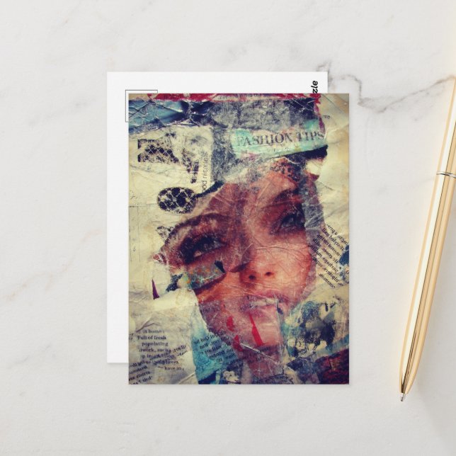 Postal Combinación de consejos de moda para medios Resume (Anverso/Reverso In Situ)