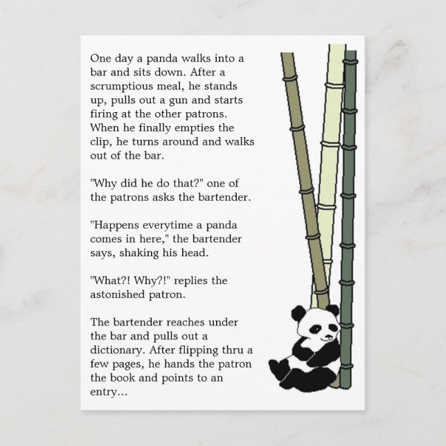 Postal "Come brotes y hojas" (Anverso)