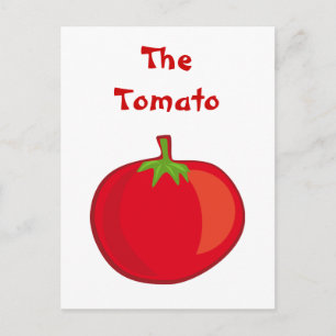 Postal Come Tus Vegetales La Postcarta De Tomate