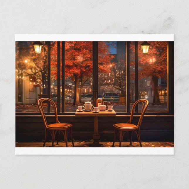 Postal Comedor acogedor (Anverso)