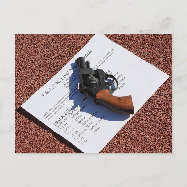 Postal Comenzando Gun - 2008 T.R.A.C.K. Live! (Anverso)