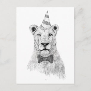 Postal Comenzar con el fiesta