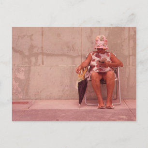 Postal Comenzar El Fiesta - Vintage