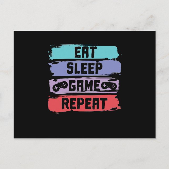 Postal Comer controlador de repetición de juego de suspen (Anverso)