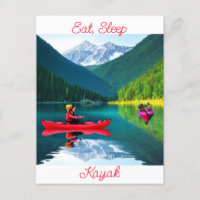 Comer, dormir y Kayak | Mantener en contacto