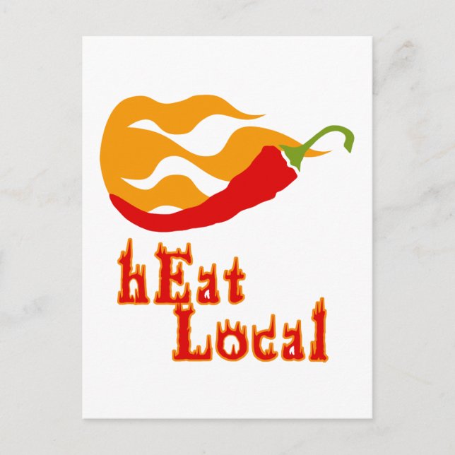 Postal Comer local (Anverso)