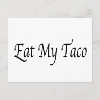 Postal Comer mi taco