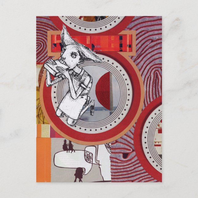 Postal Comer mis palabras (Anverso)